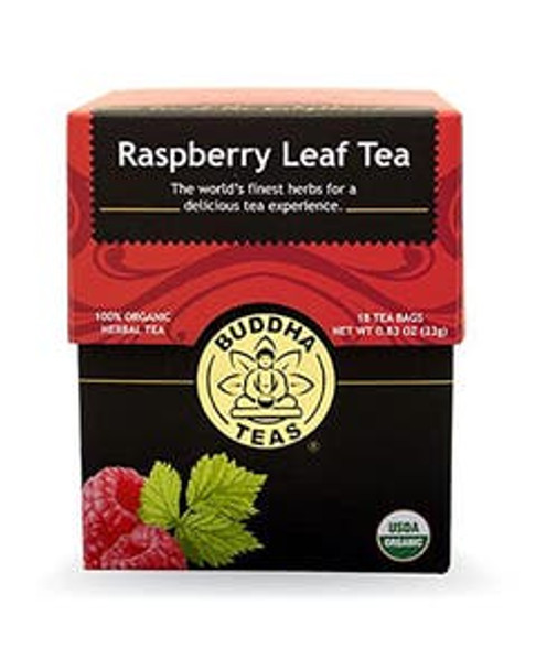 Buddha Teas Organic Raspberry Leaf Tea 18 tea bags