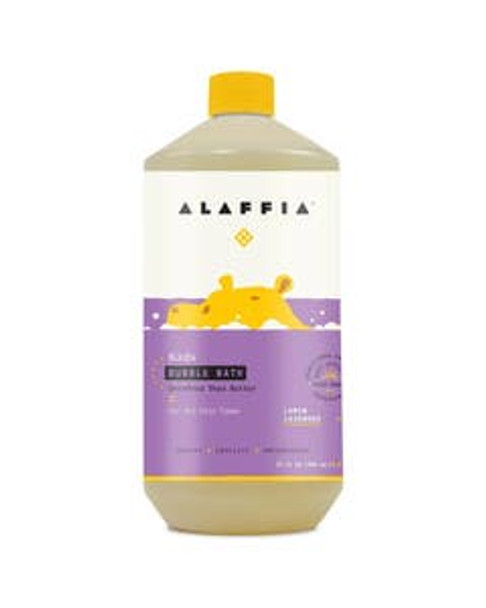 Alaffia Lemon Lavender Shea Bubble Bath 32 fl. oz.