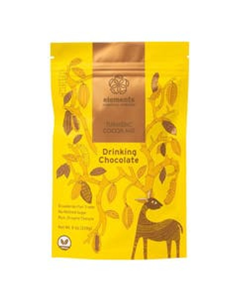 Elements Truffles Turmeric Drinking Hot Chocolate Mix 8 oz.