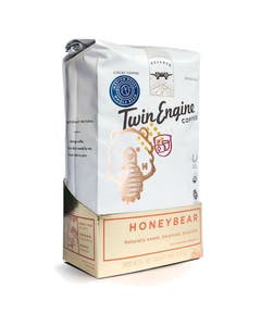 Twin Engine Coffee Organic Honey-Bear Edition Whole Bean Coffee 10.5 oz.