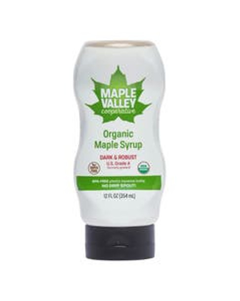 Maple Valley Cooperative Dark & Robust Organic Maple Syrup 12 fl. oz.