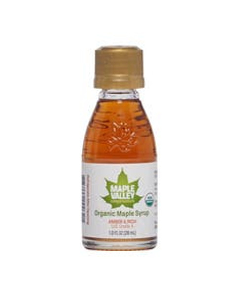 Maple Valley Cooperative Amber & Rich Organic Maple Syrup 1 fl. oz.