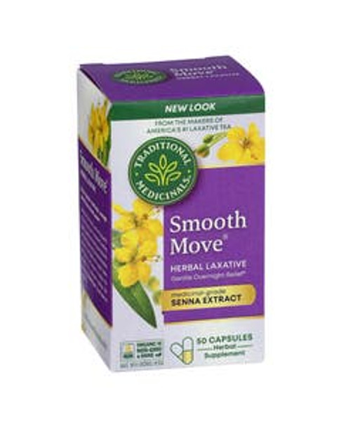 Traditional Medicinals Smooth Move Capsules 50 count