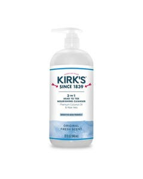 Kirk's Original Fresh Scent 3-in-1 Nourishing Cleanser 32 fl. oz.