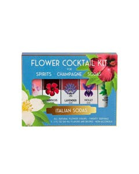 Floral Elixir Co. Soda Lovers Cocktail Kit (5) 2 fl. oz. Bottles