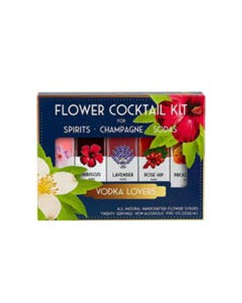 Floral Elixir Co. Vodka Lovers Cocktail Kit (5) 2 fl. oz. Bottles
