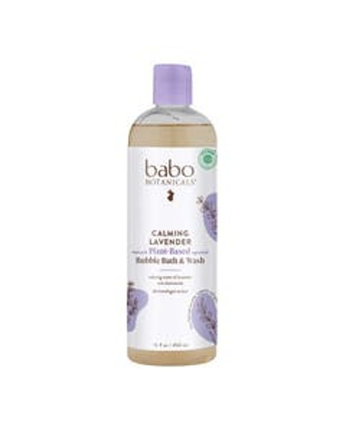 Babo Botanicals Calming Lavender Plant-Based Bubble Bath & Wash 15 fl. oz.