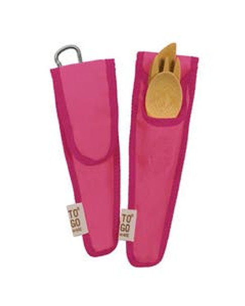 To-Go Ware Melon Pink Reusable RePEaT Utensil Sets for Kids