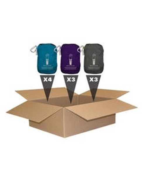 ChicoBag rePETe Assorted Colors 10 Pack Bottle Slings 4.5 x 10 ChicoBag rePETe Assorted Colors 10 Pack Bottle Slings 4.5 x 10