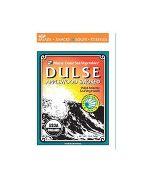 Maine Coast Sea Vegetables Applewood Smoked Dulse Leaf 2 oz. bag