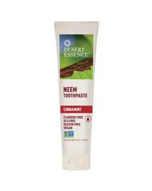 Desert Essence Neem Cinnamint Toothpaste 6.25 oz.