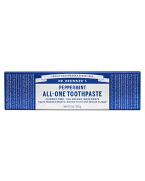 Dr. Bronner's Peppermint Toothpaste 5 oz.
