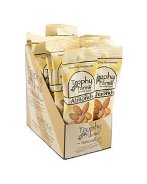 Trophy Farms Almonds 12 (1.6 oz.) packs