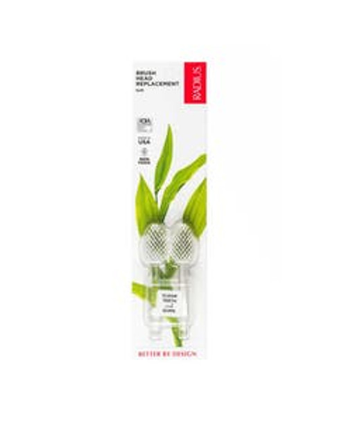 Radius Soft Brush Replacement Heads 2-pack