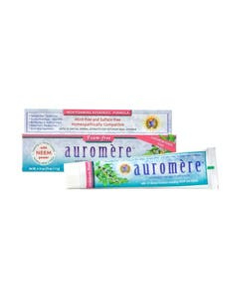 Auromere Cardamom-Fennel Foam-Free Toothpaste 4.16 oz.