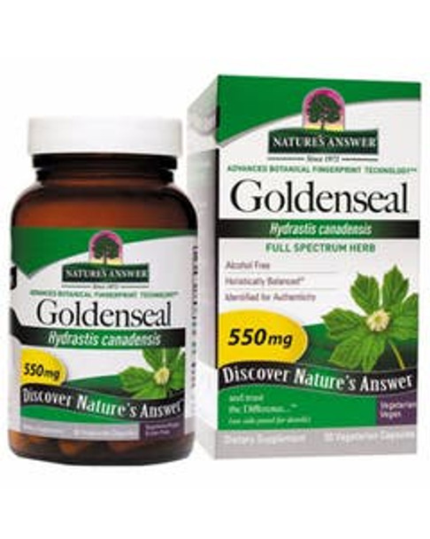 Nature's Answer Goldenseal Root 50 vegetarian capsules