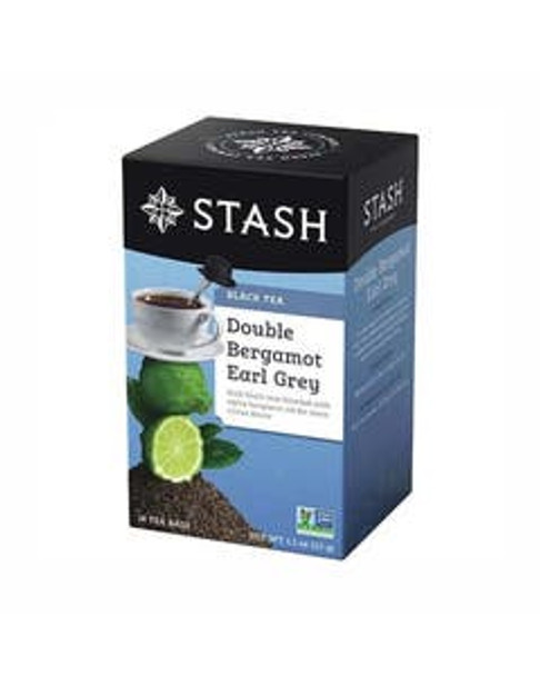 Stash Tea Double Bergamot Earl Grey Tea Bags 18 tea bags