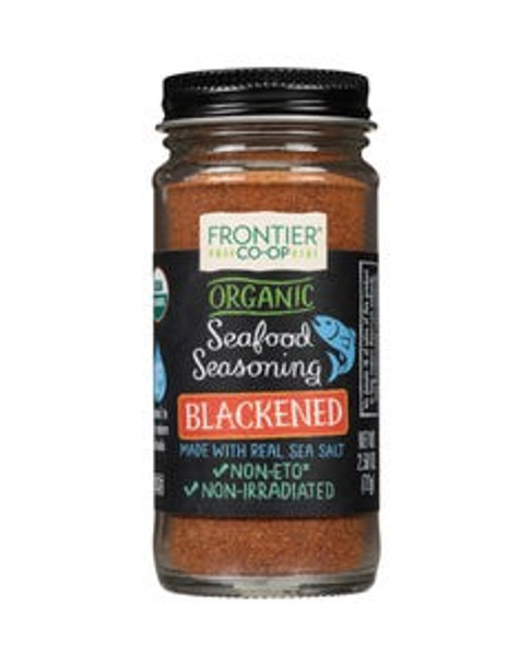 Frontier Co-op Seafood Seasoning, Blackened, Organic 2.50 oz.