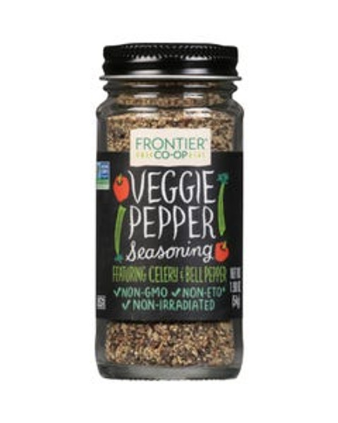 Frontier Co-op Veggie Pepper Seasoning 1.90 oz.