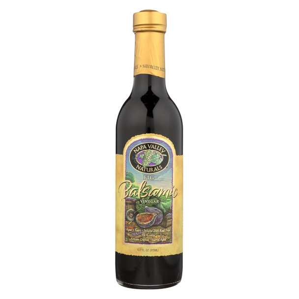 Napa Valley Naturals Fig Balsamic Vinegar - Case of 12 - 12.7 fl oz