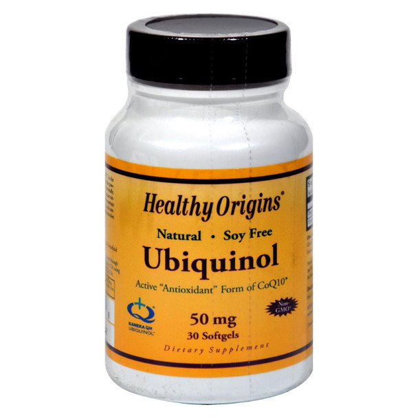 Healthy Origins Ubiquinol - 50 Mg - 30 Softgels