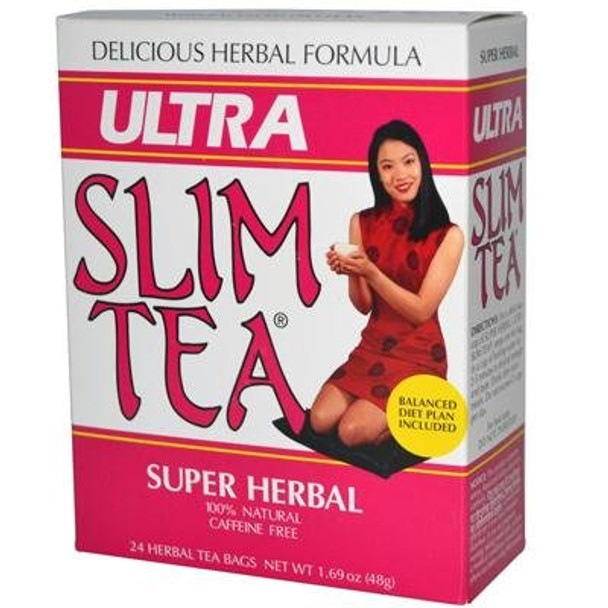 Hobe Labs Ultra Slim Tea Super Herbal - 24 Tea Bags