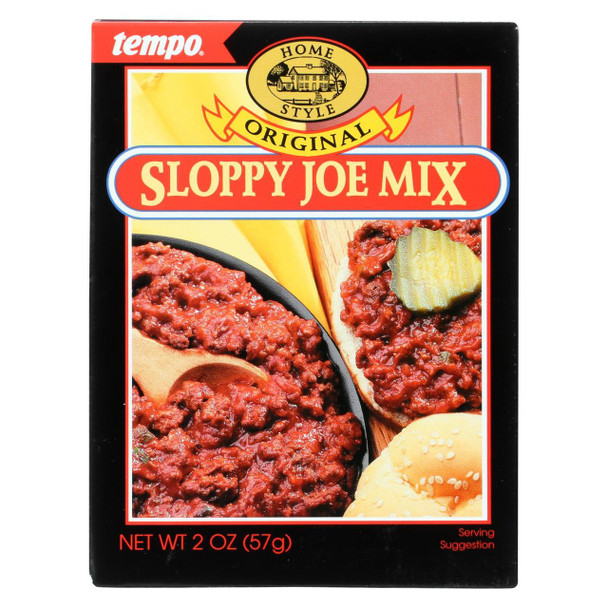 Tempo Sloppy Joe Mix - Original - 2 oz - Case of 12
