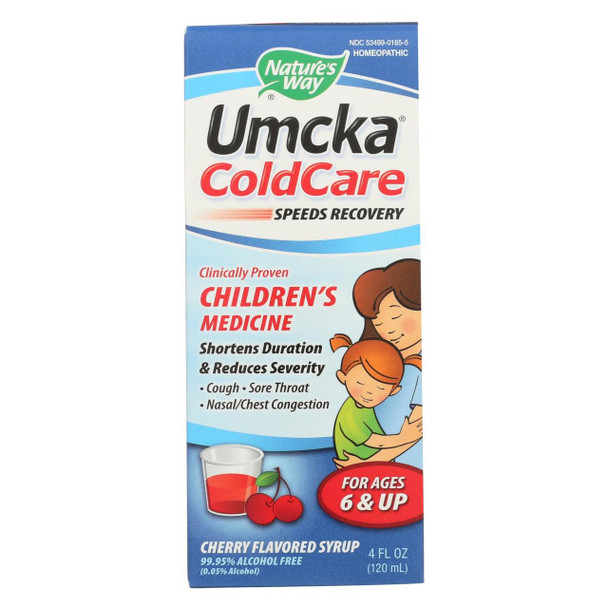 Nature's Way - Umcka Children ColdCare Syrup Cherry - 4 fl oz