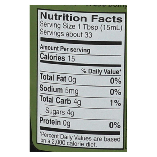 Monari Federzoni Balsamic Vinegar of Modena - Organic - Case of 6 - 17 Fl oz. Monari Federzoni Balsamic Vinegar of Modena - Organic - Case of 6 - 17 Fl oz.