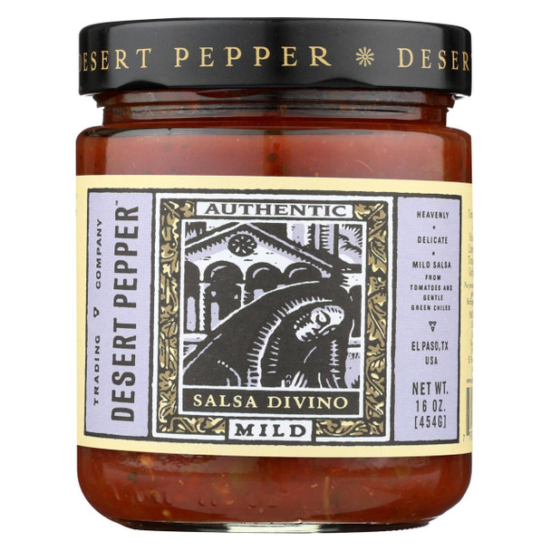 Desert Pepper Trading - Mild Divino Salsa - Case of 6 - 16 oz.