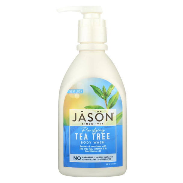 Jason Body Wash Pure Natural Purifying Tea Tree - 30 fl oz