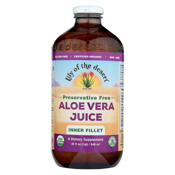 Lily of the Desert - Aloe Vera Juice - Inner Fillet - 32 fl oz