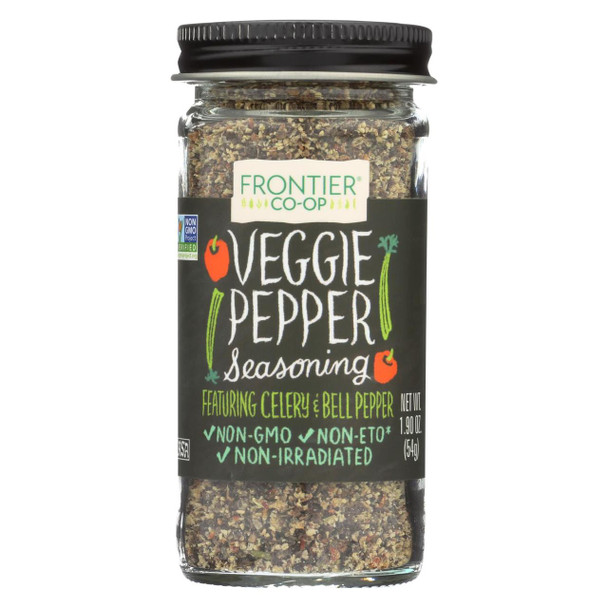 Frontier Herb Veggie Pepper Seasoning Blend - 1.90 oz