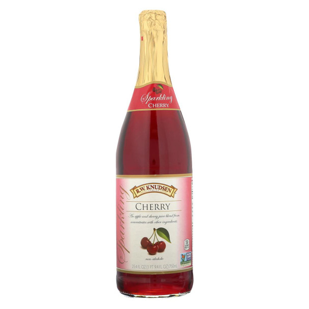 R.W. Knudsen - Sparkling Juice - Cherry - Case of 12 - 750 ml