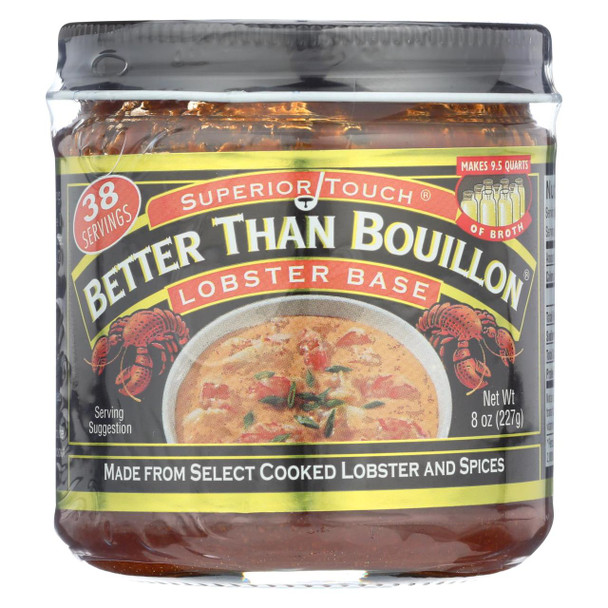 Better Than Bouillon Seasoning - Lobster Base - Case of 6 - 8 oz.