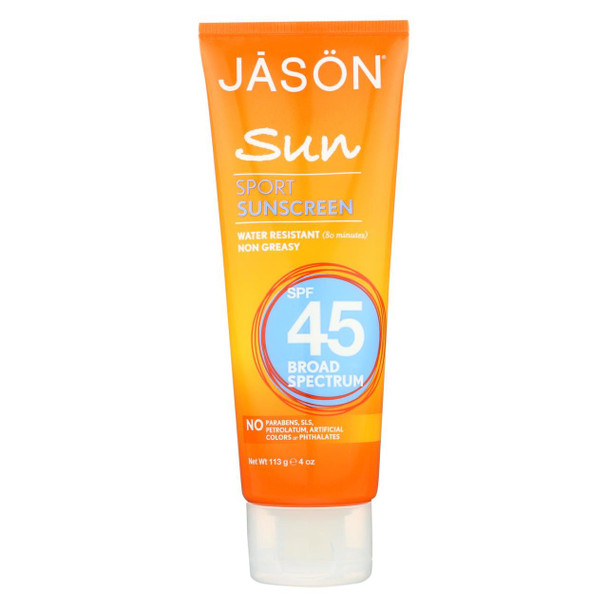 Jason Sunbrellas Sport Natural Sunblock SPF 45 - 4 fl oz