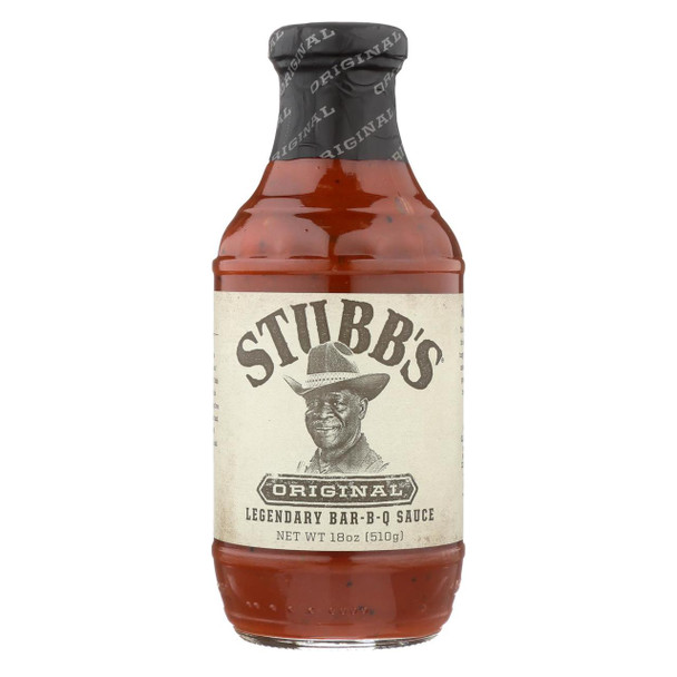 Stubb's - Bbq Sauce Original - CS of 6-18 OZ