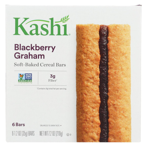 Kashi Cereal Bars Blackberry Graham - Case of 12 - 1.2 oz.