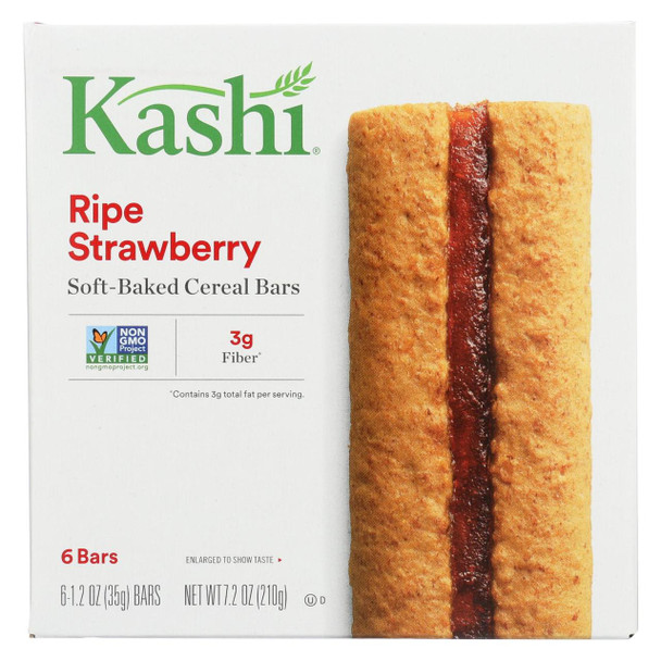 Kashi Cereal Bars Ripe Strawberry - Strawberry - Case of 12 - 1.2 oz.