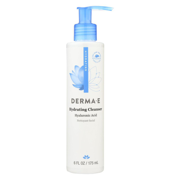 Derma E - Hyaluronic Hydrating Cleanser - 6 fl oz.