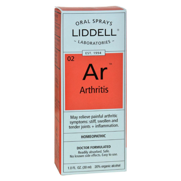 Liddell Homeopathic Arthritis Spray - 1 fl oz