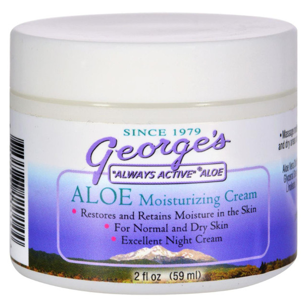 George's Aloe Vera Moisturizing Cream - 2 oz