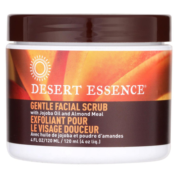 Desert Essence - Facial Scrub Gentle Stimulating - 4 fl oz