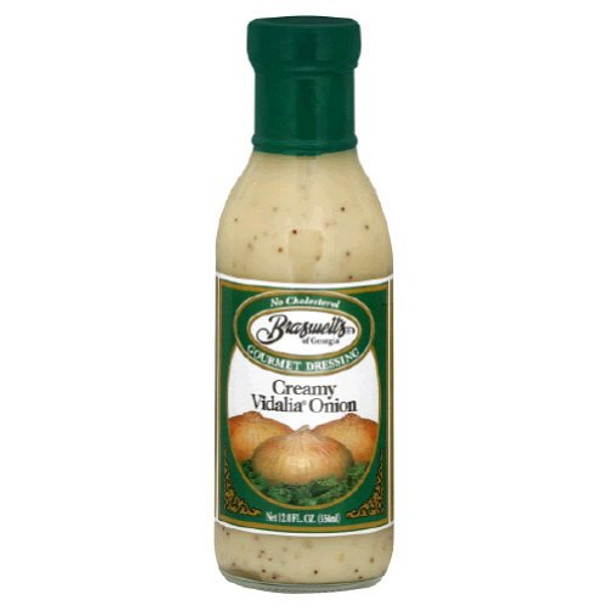 Braswell's Onion Dressing - Creamy Vidalia - Case of 6 - 12 Fl oz.