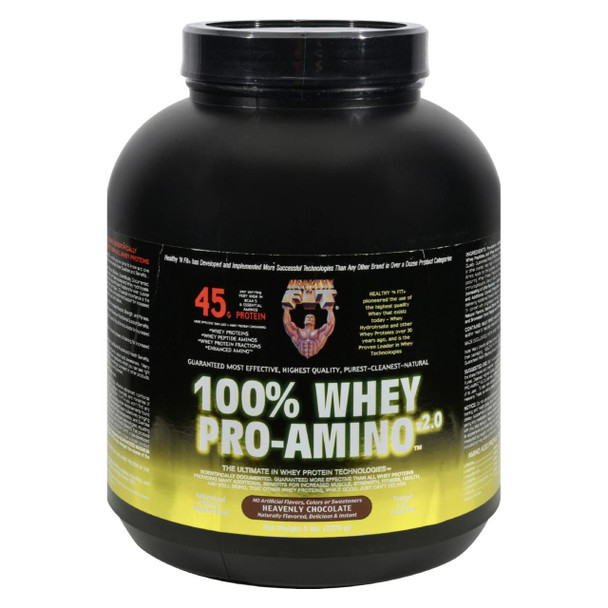 Healthy 'N Fit Nutritionals Whey Pro-Amino Heavenly Chocolate - 5 lbs