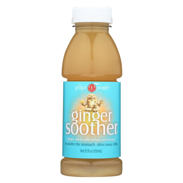 The Ginger People Soother - Ginger - Case of 24 - 12 Fl oz.