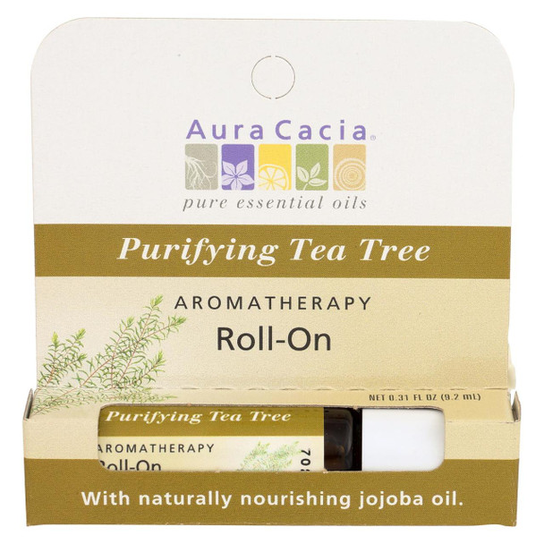 Aura Cacia Cleansing Stick Tea Tree - 0.29 fl oz - Case of 6