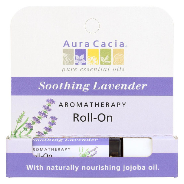 Aura Cacia Soothing Stick Lavender - 0.29 fl oz - Case of 6