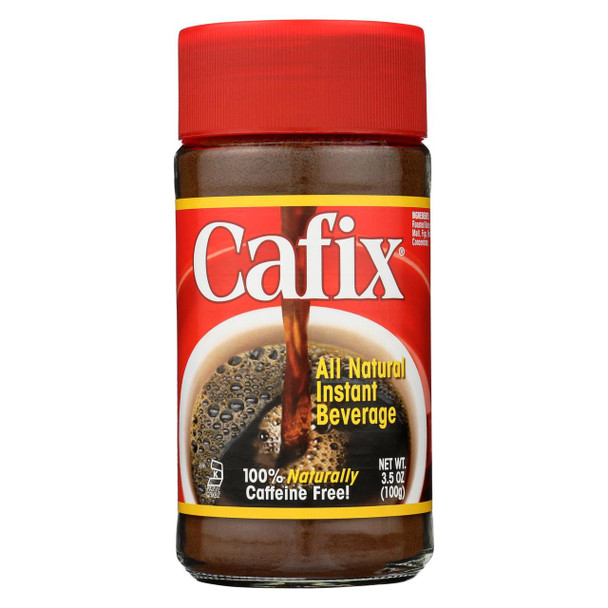 Cafix - All Natural Instant Beverage - Case of 12 - 3.5 oz.
