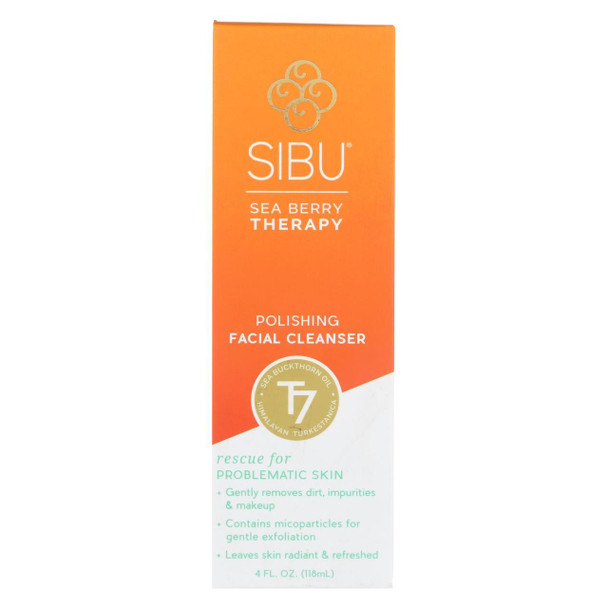Sibu Beauty Balancing Facial Cleanser Sea Buckthorn - 4 fl oz